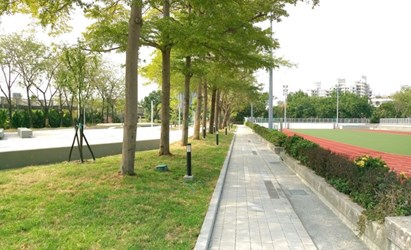 臺中市新建工程處 建築工程 大里運動公園環境景觀 運動步道整體改善暨球場移設工程